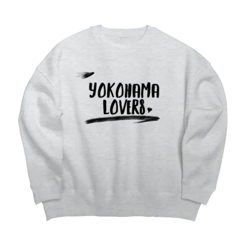 YOKOHAMA LOVERS 1 Big Crew Neck Sweatshirt