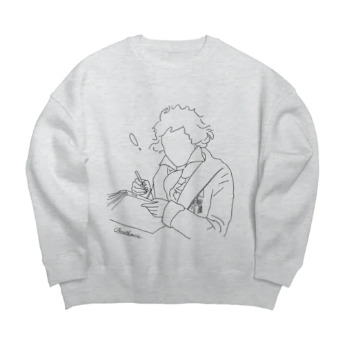 Beethoven Big Crew Neck Sweatshirt