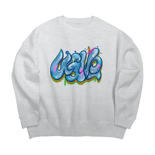 wave ウェーブ 146 Big Crew Neck Sweatshirt