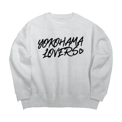 YOKOHAMA LOVERS 3 Big Crew Neck Sweatshirt