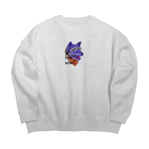 dog Big Crew Neck Sweatshirt