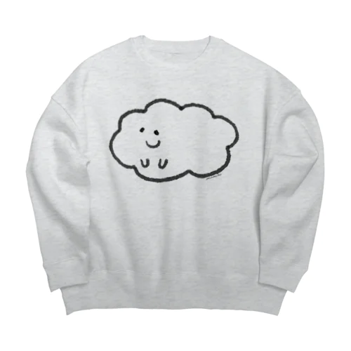 もくもさん Big Crew Neck Sweatshirt