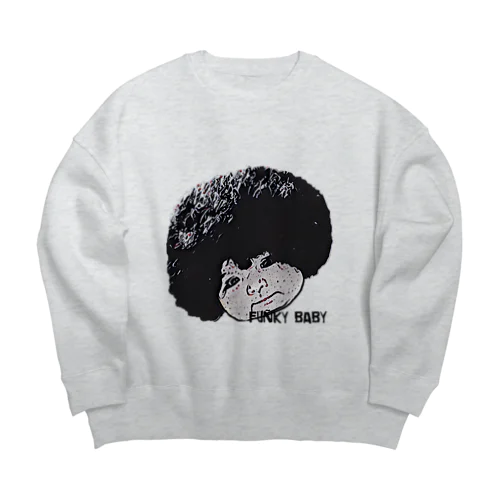 FUNKY BABY Big Crew Neck Sweatshirt
