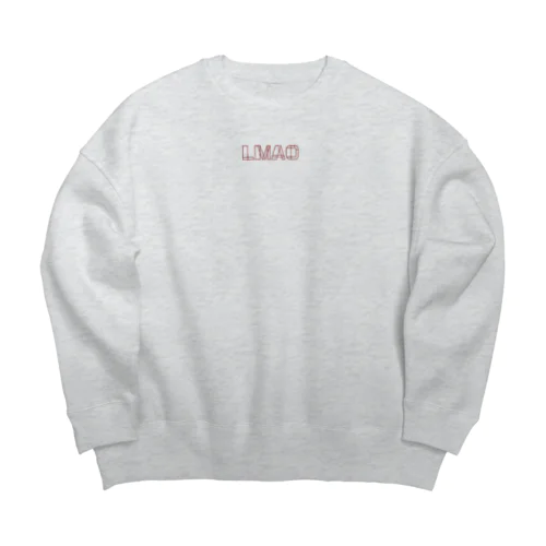 LMAO ゆるコーデ Big Crew Neck Sweatshirt