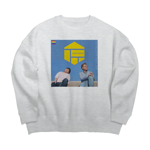 Artwork Big Crew Neck Sweatshirt