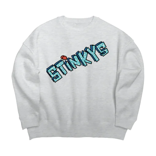 STiNKYS 夏ロゴ Big Crew Neck Sweatshirt