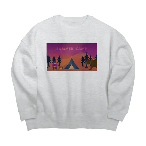 SUMMER CAMP サマーキャンプ 189 Big Crew Neck Sweatshirt