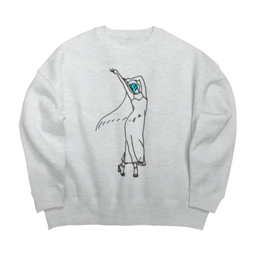 soysio054 Big Crew Neck Sweatshirt