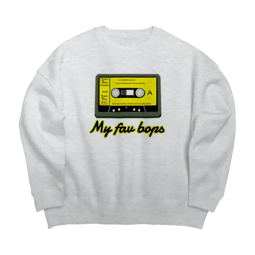 My fav bops Big Crew Neck Sweatshirt