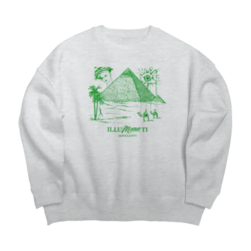 illuMANATi Big Crew Neck Sweatshirt