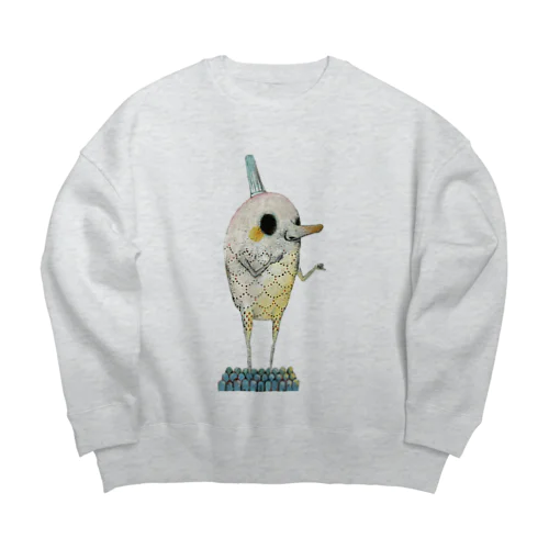 スープ職人 Big Crew Neck Sweatshirt