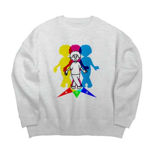 RGB アールジービー 224 Big Crew Neck Sweatshirt