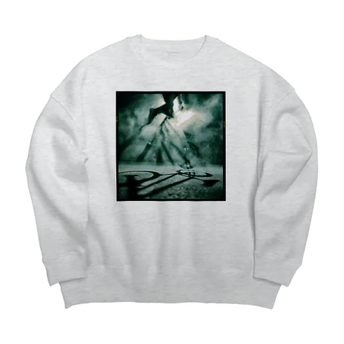 PHOTO BMX Big Crew Neck Sweatshirt