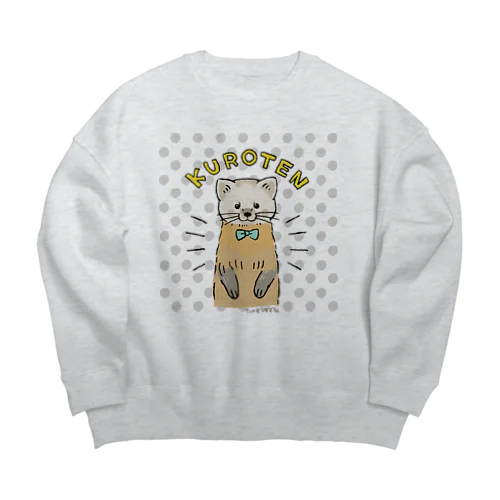 クロテンくん Big Crew Neck Sweatshirt