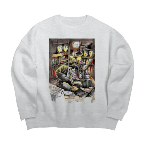 継ぐ者 Big Crew Neck Sweatshirt