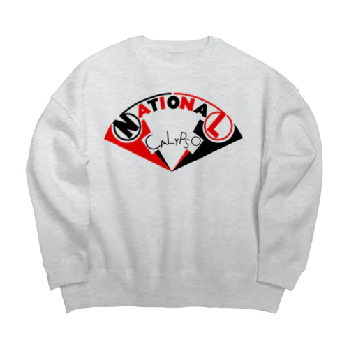 NATIONALレーベル2 Big Crew Neck Sweatshirt