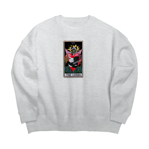 タロットシリーズLOVERS Big Crew Neck Sweatshirt