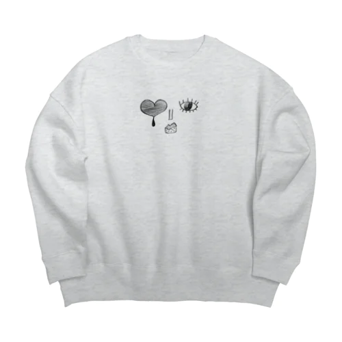 裏切り Big Crew Neck Sweatshirt