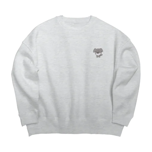 ゆるいぬ Big Crew Neck Sweatshirt