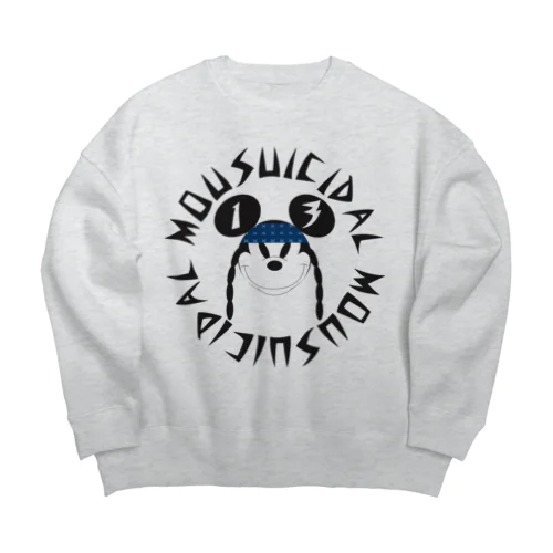 MOUSUICIDAL Big Crew Neck Sweatshirt