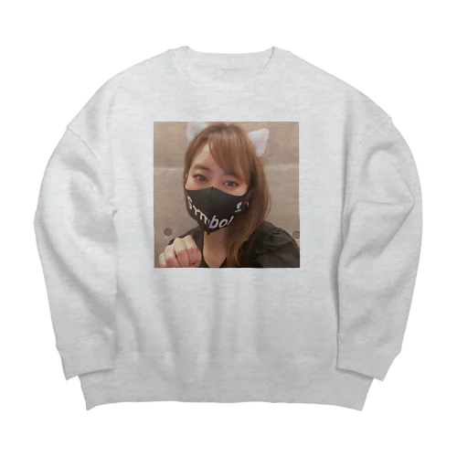 なーちゃん × NEM Symbol コラボGOODS Big Crew Neck Sweatshirt