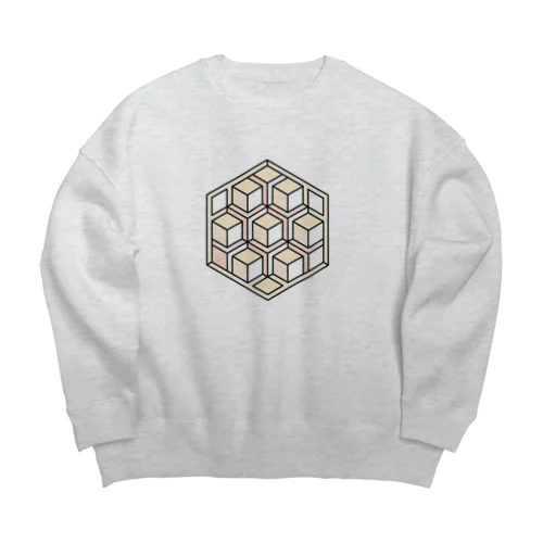 hallucination Big Crew Neck Sweatshirt