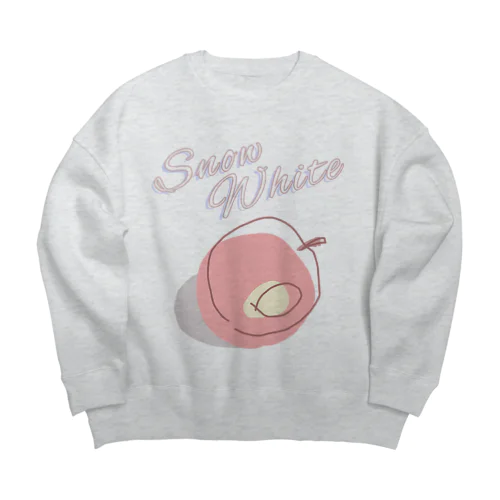 スノーホワイト Big Crew Neck Sweatshirt