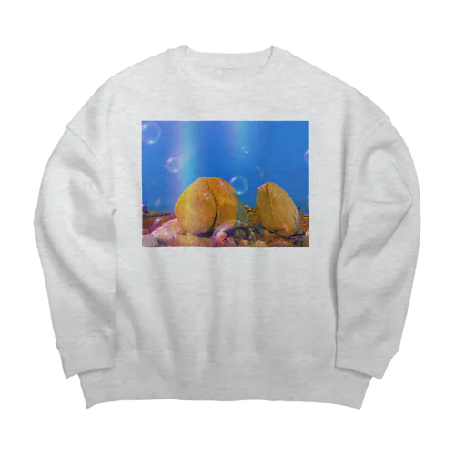 おしり岩 Big Crew Neck Sweatshirt