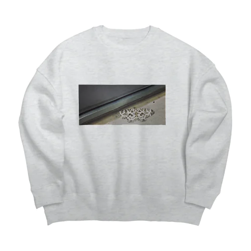 わしのしゃしん Big Crew Neck Sweatshirt