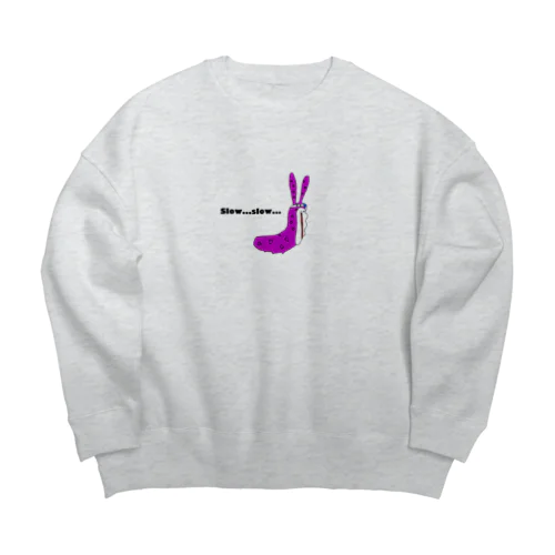 ざざむし Big Crew Neck Sweatshirt