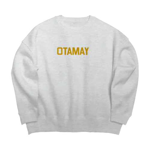 オタメイ　イエロー Big Crew Neck Sweatshirt