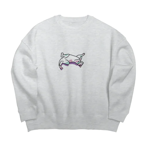 ネコ Big Crew Neck Sweatshirt