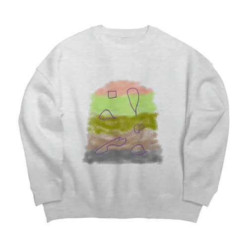 体調 Big Crew Neck Sweatshirt