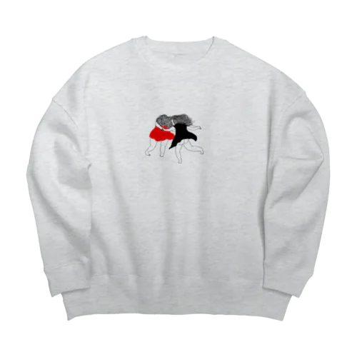 おんなのこ Big Crew Neck Sweatshirt