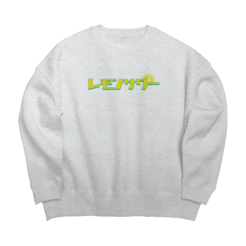 レモンサワー Big Crew Neck Sweatshirt