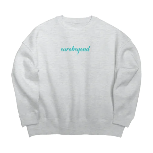 eurobeyond　オリジナルロゴ Big Crew Neck Sweatshirt