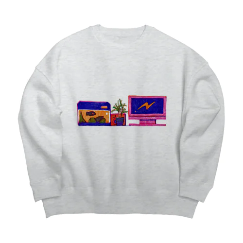 16：00 Big Crew Neck Sweatshirt