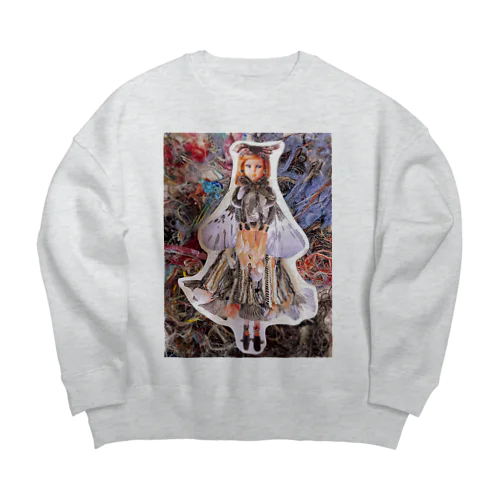 カオスちゃんのお手製金魚ちゃんシリーズ② Big Crew Neck Sweatshirt