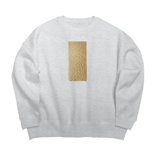 ゴールド クロコダイルCG Big Crew Neck Sweatshirt