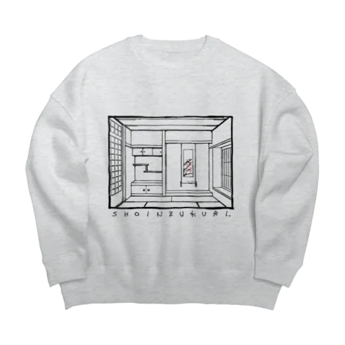 書院造 Big Crew Neck Sweatshirt