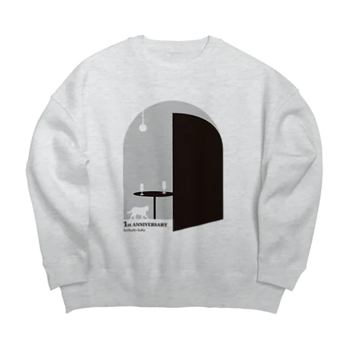 のぞみバー１周年アニバーサリー Big Crew Neck Sweatshirt