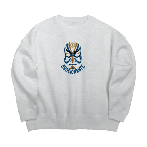 kumadori Big Crew Neck Sweatshirt