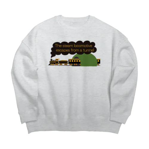 スチームトレイン Big Crew Neck Sweatshirt