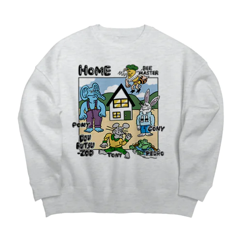 HOME4c Big Crew Neck Sweatshirt