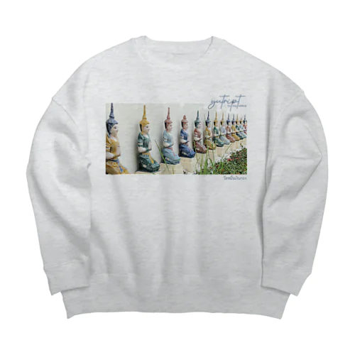 ワット・ムン・グン・コーン Big Crew Neck Sweatshirt