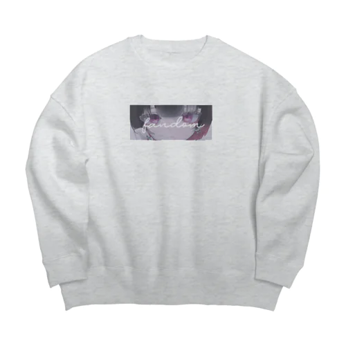 fandom 【北千住千洋OfficialGoods】 Big Crew Neck Sweatshirt