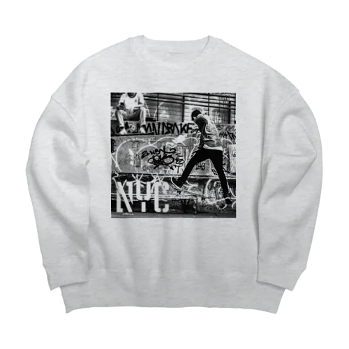 SK8ERBOY_NYC Big Crew Neck Sweatshirt