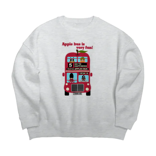 アップルバス Big Crew Neck Sweatshirt