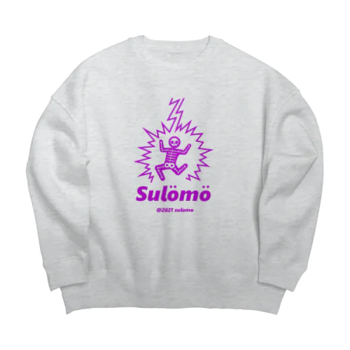 thunder sweat ビッグシルエットスウェット