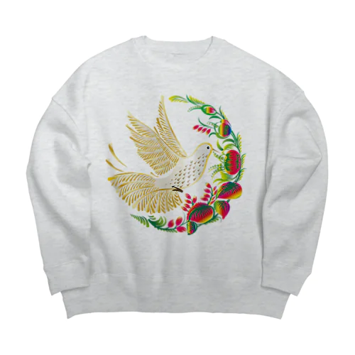 はと-1 Big Crew Neck Sweatshirt